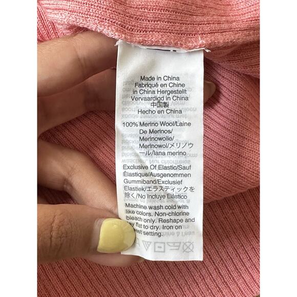 J.Crew Womens Puff Sleeves Sweater XS 100% Merino Wool Medium 2114 - Picture 7 of 8